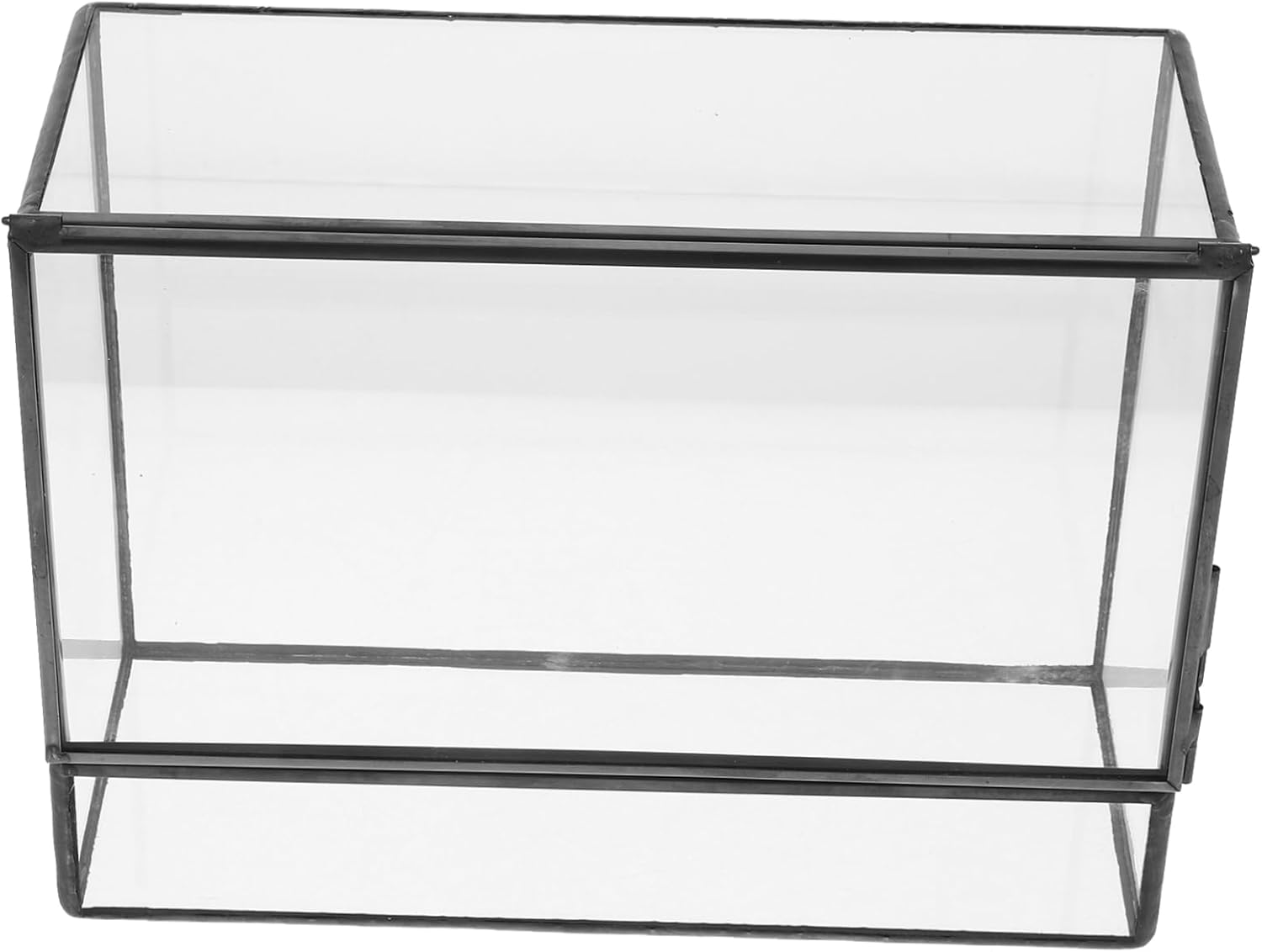 Terrarium Planter Simple Micro Landscape Vase for Home Office and Cafe Decor Compact Geometric Design for DIY Plant Holder