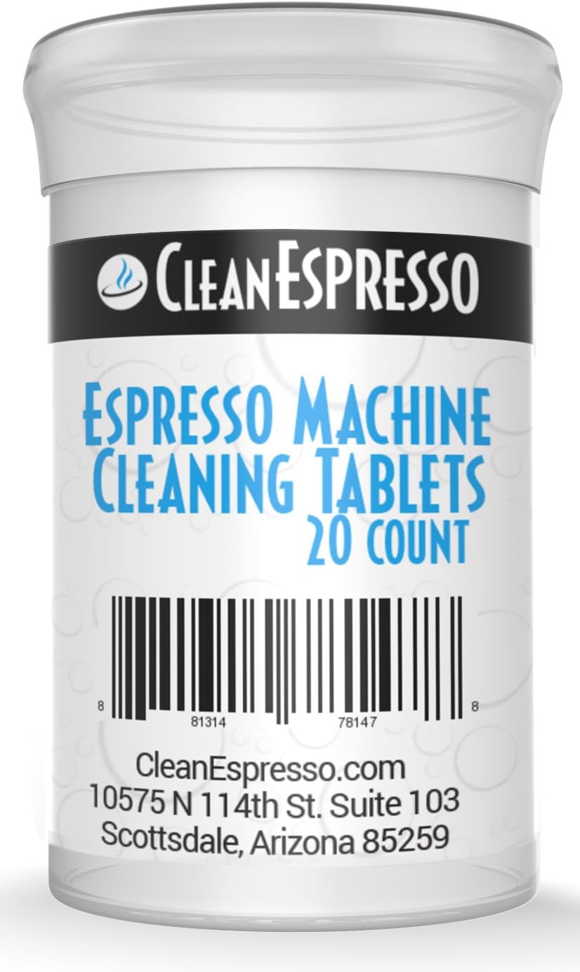 (20 Pack) Krups Espresso Machine Cleaning Tablets - Model KR-020 - by CleanEspresso.
