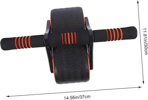 Miniatura 2 de Rueda de rodillo abdominal con rodillera, rueda abdominal antideslizante para entrenamiento central y quema de grasa, práctico equipo de fitness