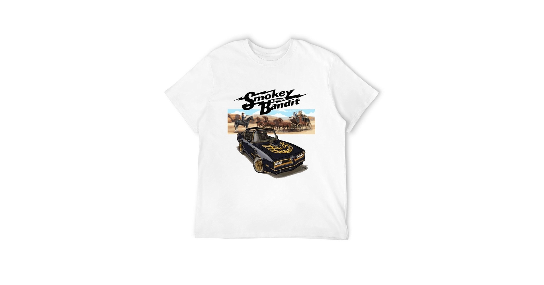 Amazon.com: ZMMFSD Smokey Movie TV and Bandit Men T Shirt