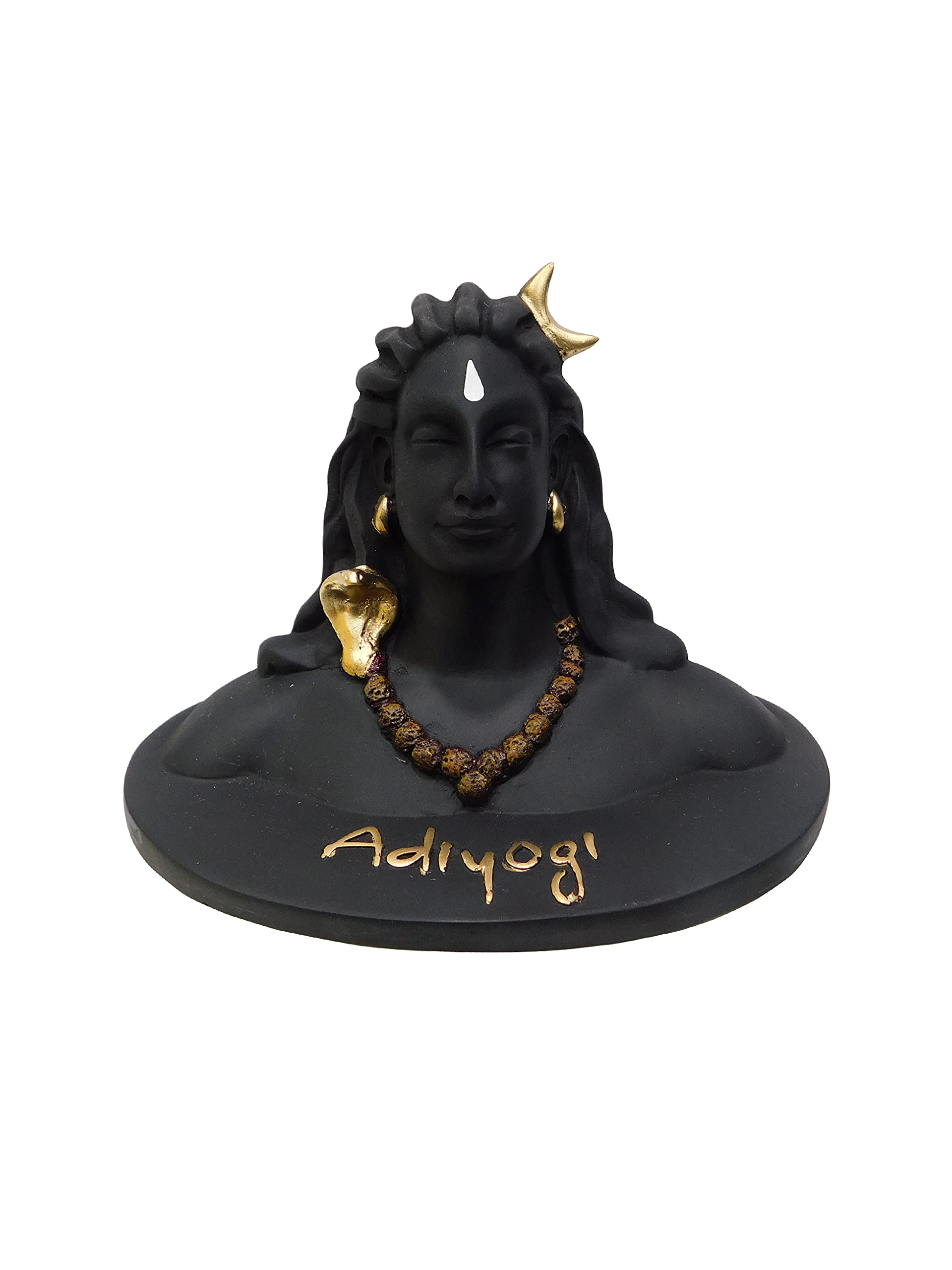 Buy Aadiyogi Statue for Car Dashborad Marble Adiyogi Statue Adiyogi Ji