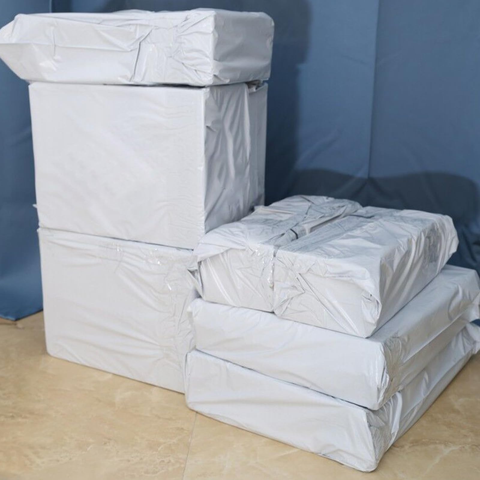 6 Pcs Bolsas de Envio Paquetes, Sobres Envios Grandes, 60 x 80 cm Bolsas para Envíos de Ropa, Bolsas Paquetes Envio para mercancías, zapatos, libros