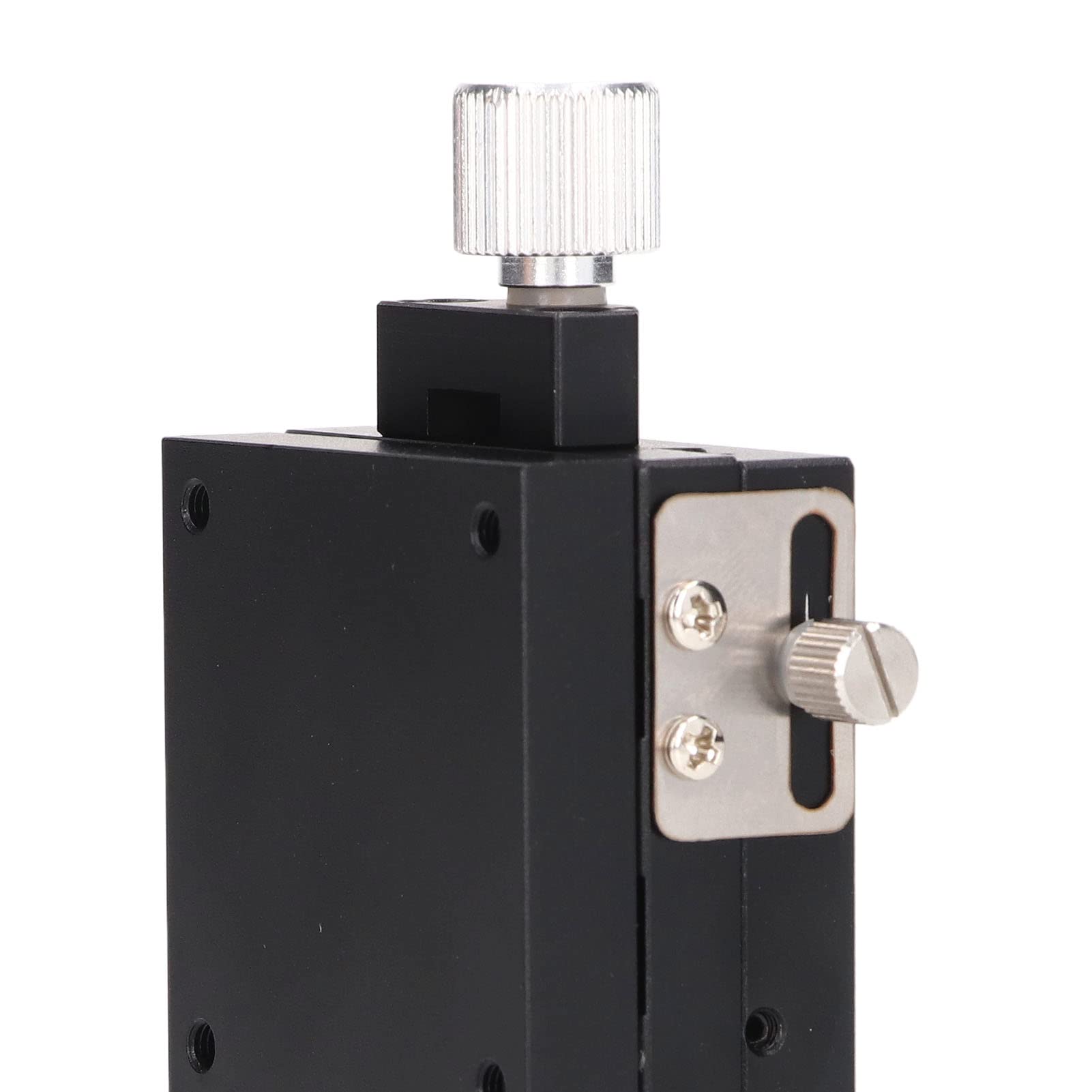 Wakects Z-Lineartisch, Manueller Lineartisch, Vorschubspindel-Schiebetisch aus Aluminiumlegierung, 30 μm Genauigkeit, 0,5 Mm Pro Umdrehung, für die Positionierung Optischer Labormikroskope (40x40mm)
