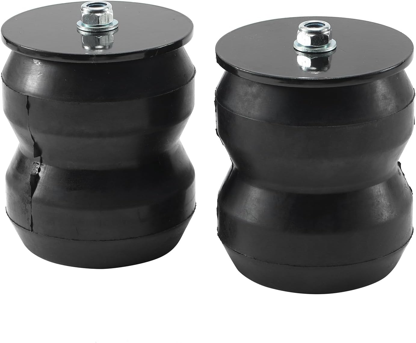 BS-101-088 Suspension Bump Stops System, Enhancement System Rear Suspension Rubber Helper Spring Kit Fits for Chevy Silverado 1500 1999-2019 / GMC Sierra 1500 1999-2019