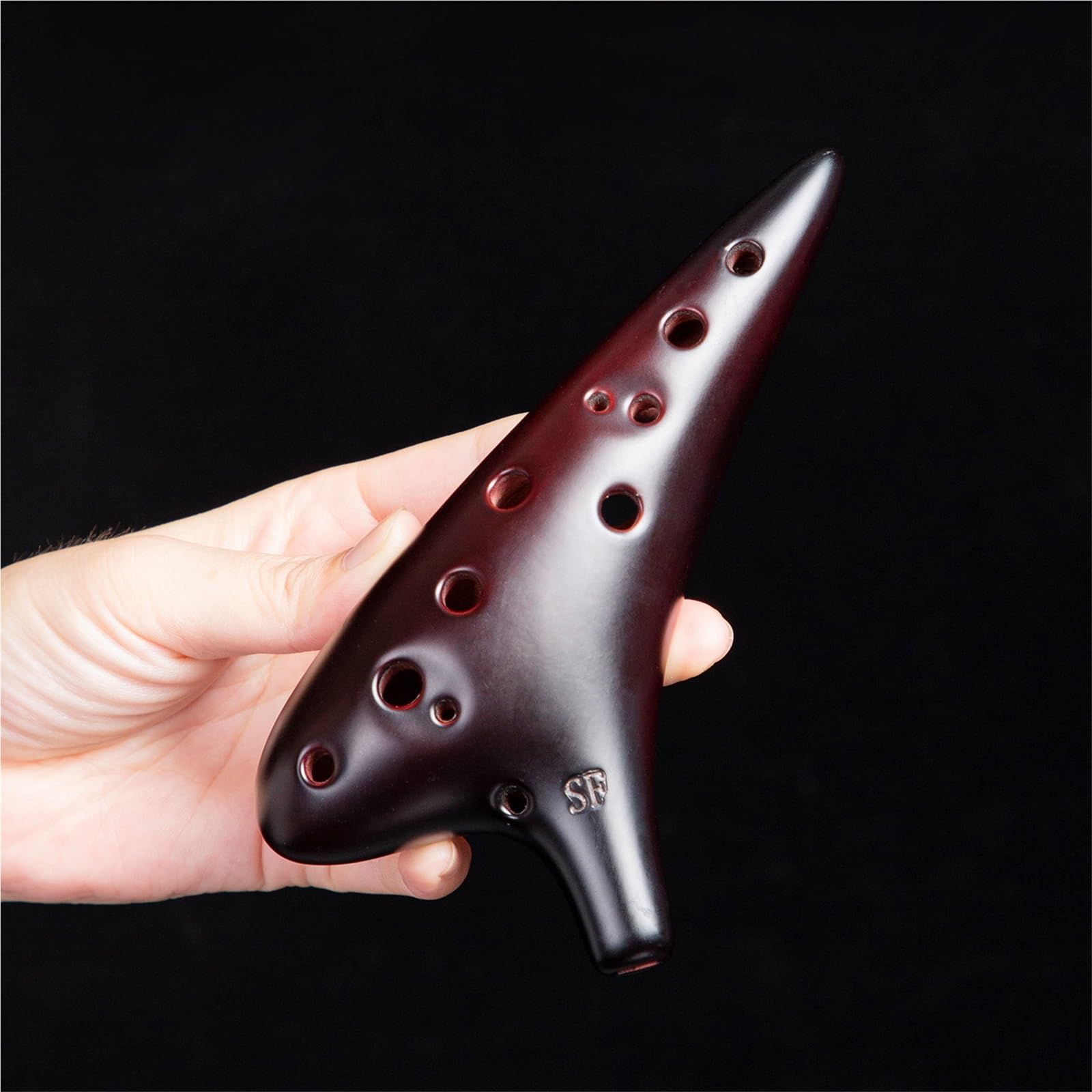 Ocarina Ocarina A 12 Fori In Chiave Fa Acuta Per Principianti