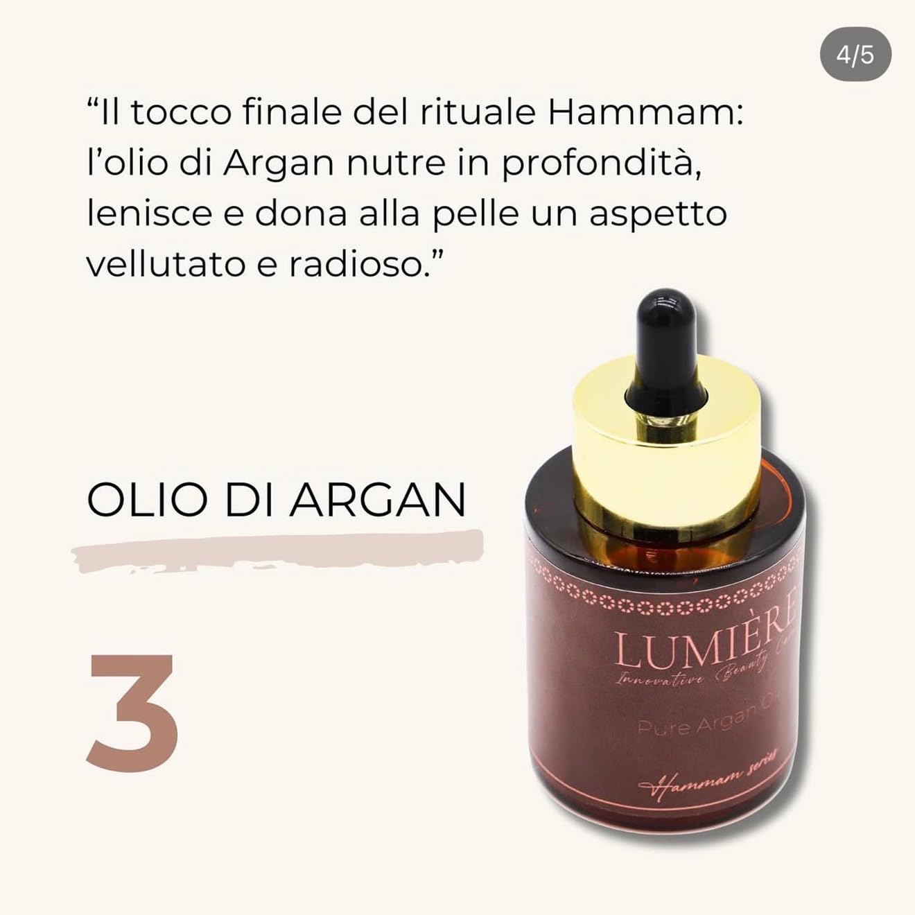 LUMIÈRE INNOVATIVE BEAUTY CARE –Set Hammam Sapone Nero con Olio Essenziale di Eucalipto + Olio di Argan 100% Biologico + Guanto Esfoliante | Kit Spa Pulizia Profonda, Nutrimento e Pelle Morbida