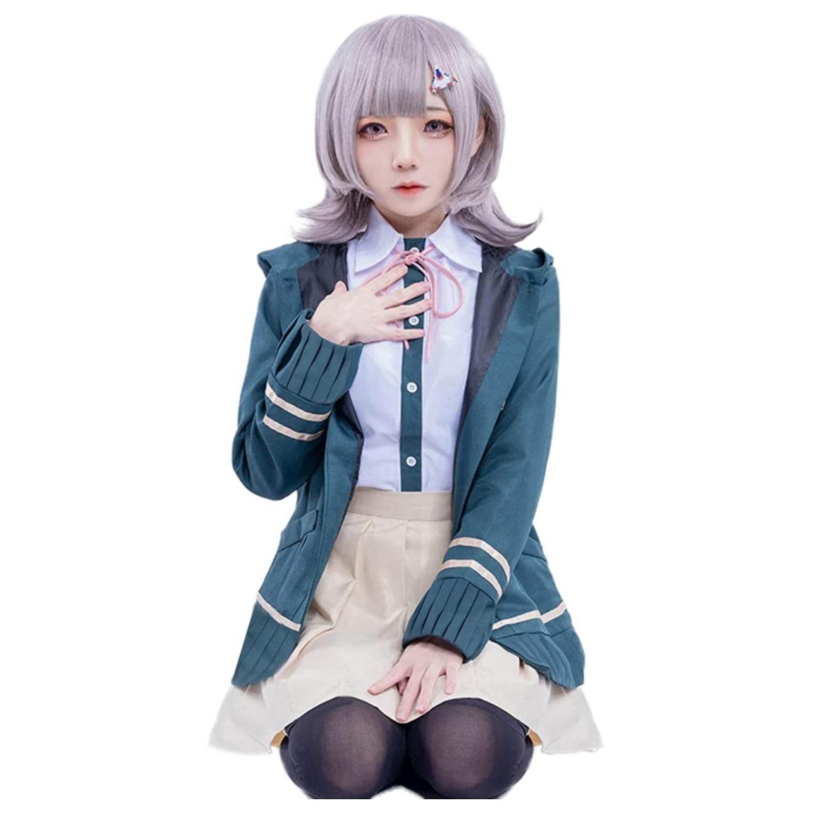 Amazon | [Essri] 七海千秋 コスプレ衣装 スーパーダンガンロンパ