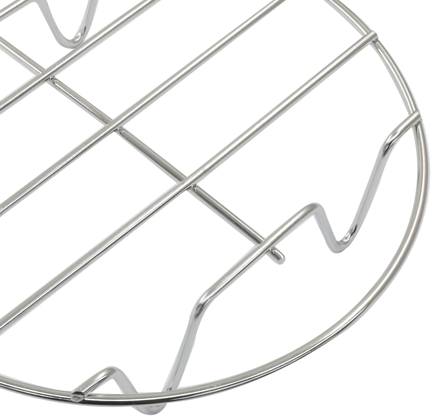 6 Inch Round Cooking Rack, 3 Pcs, Stainless Steel