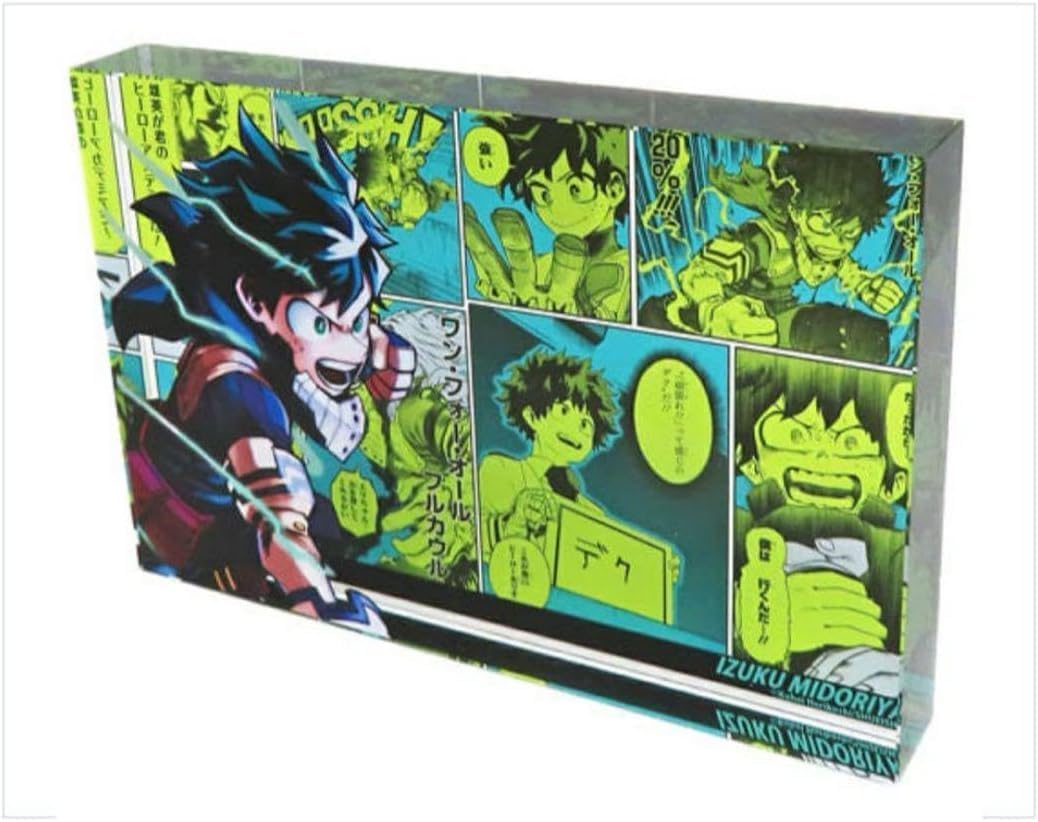 僕のヒーローアカデミア 緑谷出久 バースデー アクリルブロック\"heroes\" バースデーアクリルブロック 緑谷出久 ヒロアカ HEROES バースデー