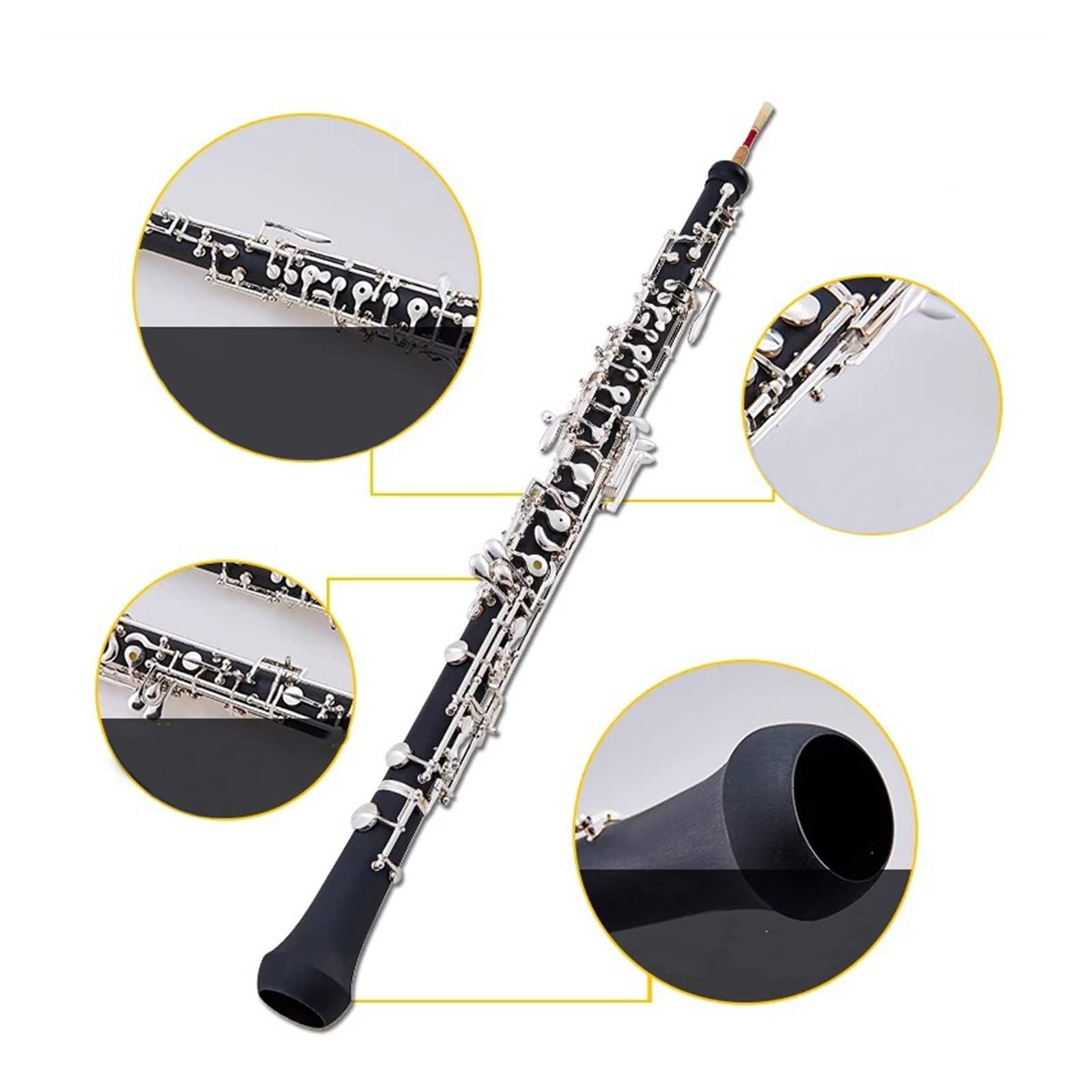 Amazon.co.jp: DZDZDZ プロフェッショナルCキーオーボエ半自動スタイル