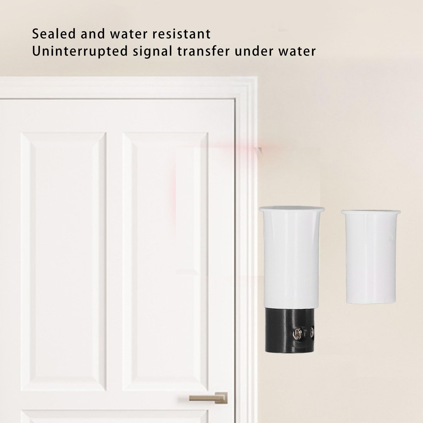 10 Juegos de Sensor de Puerta de Ventana de Seguridad con Cable Empotrado DC100V 10W Sensor de Puerta magnético para Control de Acceso reemplazar de Alarma