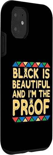 Miniatura 9 de Funda de regalo para iPhone 14 Black Is Beautiful Kente Black History BHM Africa Pride