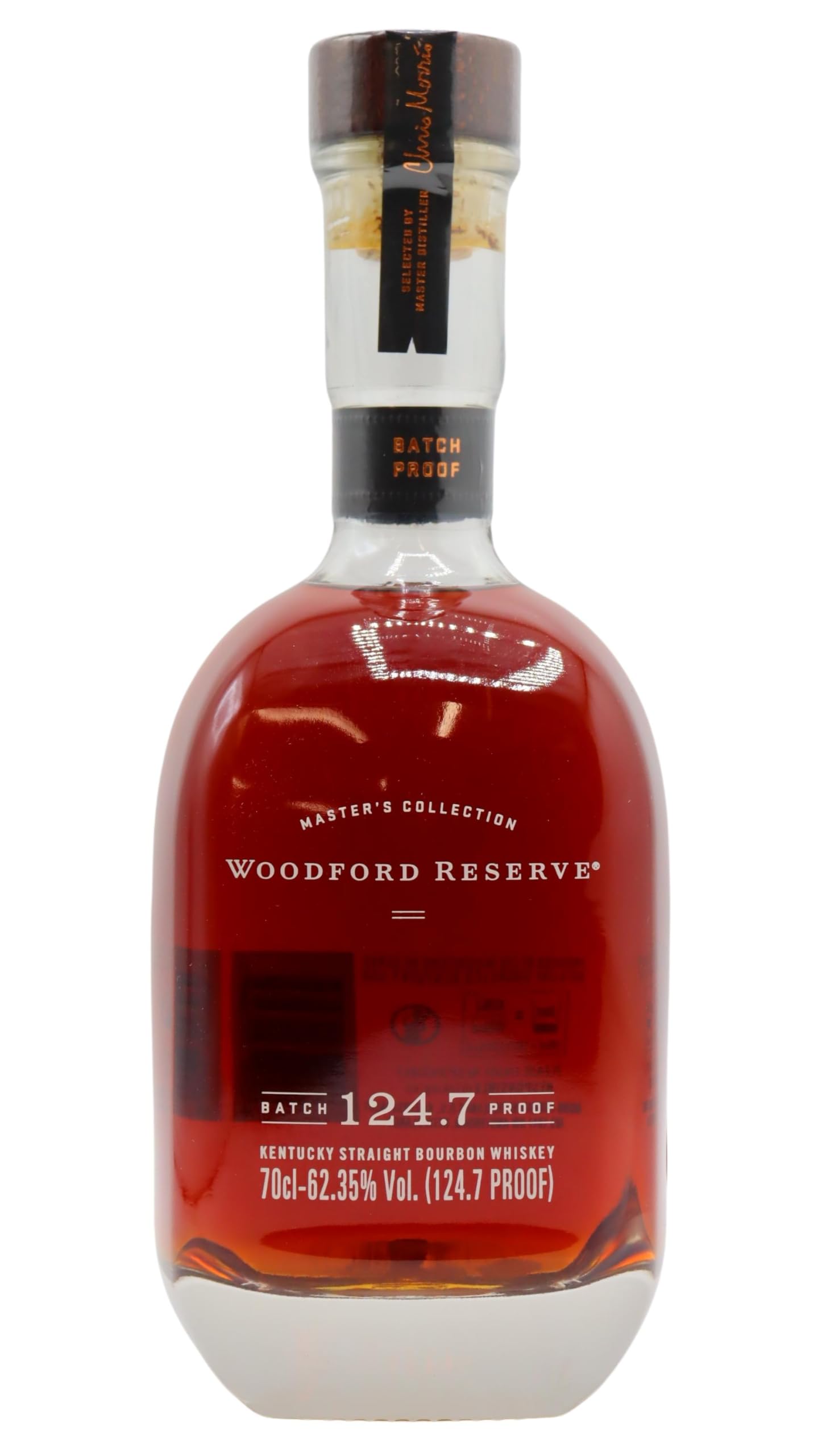 Woodford Reserve - Batch Proof 124.7 Bourbon - Whiskey 70cl 62.35% ABV
