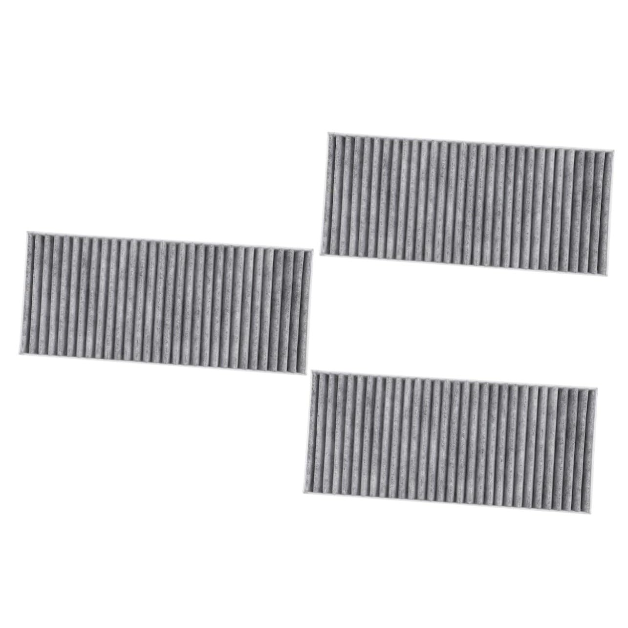 6 Pezzi Filtro Aria Condizionatore Auto Alta Efficienza Filtrante Resistente Temperature Elevate Ricambio Abitacolo per Protezione Motore e Pulito