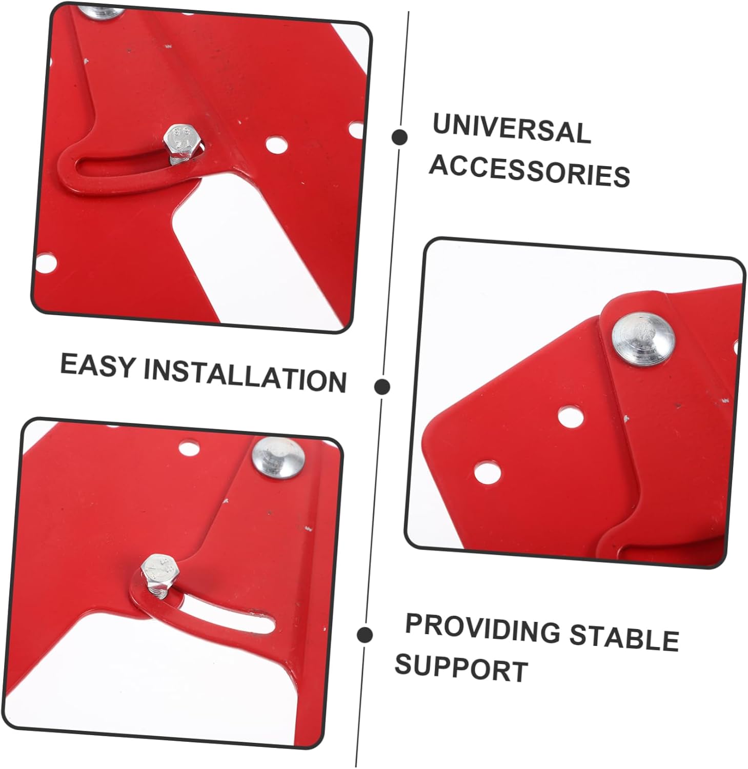 2pcs Attic Ladder Hinge Replacement Easy Installation Folding Ladder Attachment for Various Elevators Durable Hinge Parts for Improved Functionality