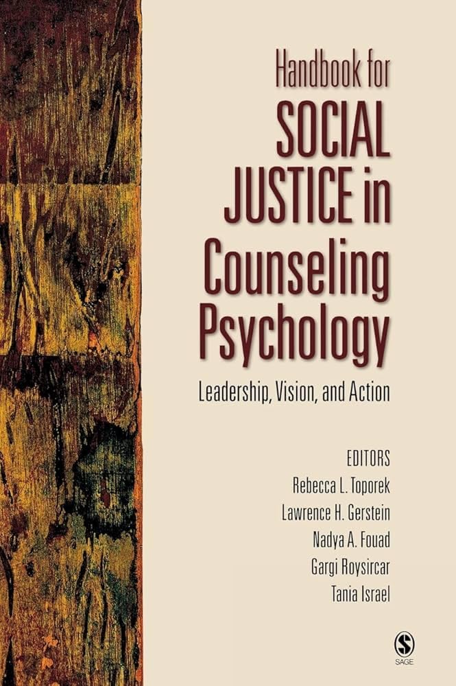 Buy Social Justice in Counseling Psychology Handbook: Leadership, Vision, Action — BookShops.in