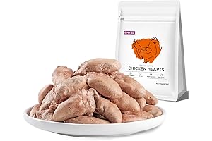 Freeze-Dried Chicken Heart Treats for Cats and Dogs: The Ultimate Savory Snack!