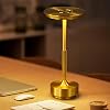 Table Lamp, Stylish, Retro Cordless, Nordic Touch Sensor, Bedside Light, Bedroom, Tabletop, Desk Stand, Table Light, Antique, 3-Level Tone, Stepless Dimming, Night Light, Rechargeable, Bedside Lamp