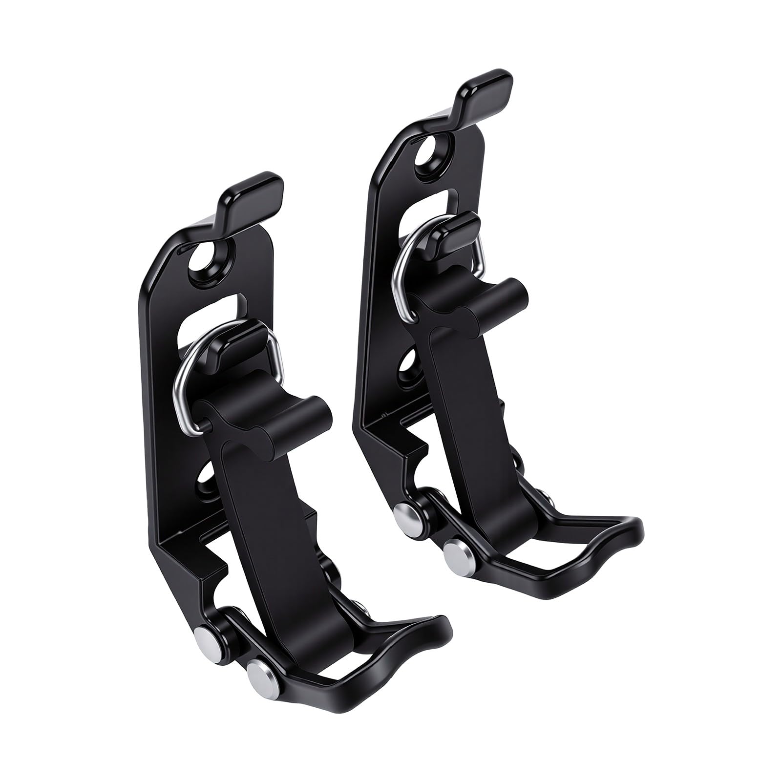 Generic Universal Rubber Shovel Holder Easy Installation for Truck and Garage Use 2PCS Black