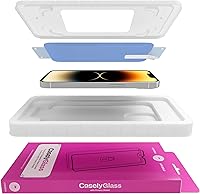 Vista 10 de Casely Protector de pantalla de vidrio templado para iPhone 11 Pro Max/iPhone XS Max