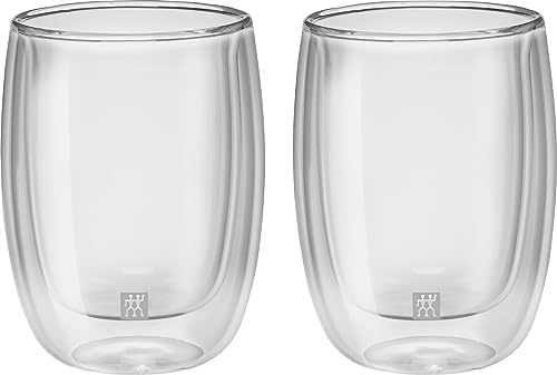 Zwilling Sorrento Çift Camlı 2'li Kahve Bardağı Seti, Şeffaf, 200 ml - Görsel 2