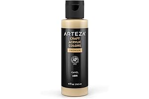 ARTEZA Camel Water-Based Acrylic Paint for Art