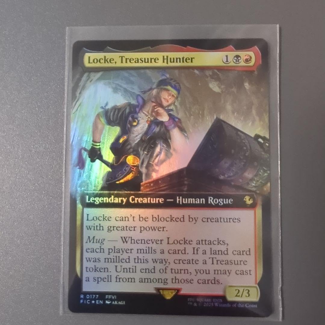 Locke, Treasure Hunter トレジャハンター、ロック- MTG EX+]トレジャーハンター、ロック/Locke, Treasure Hunter《英語》【FIC】