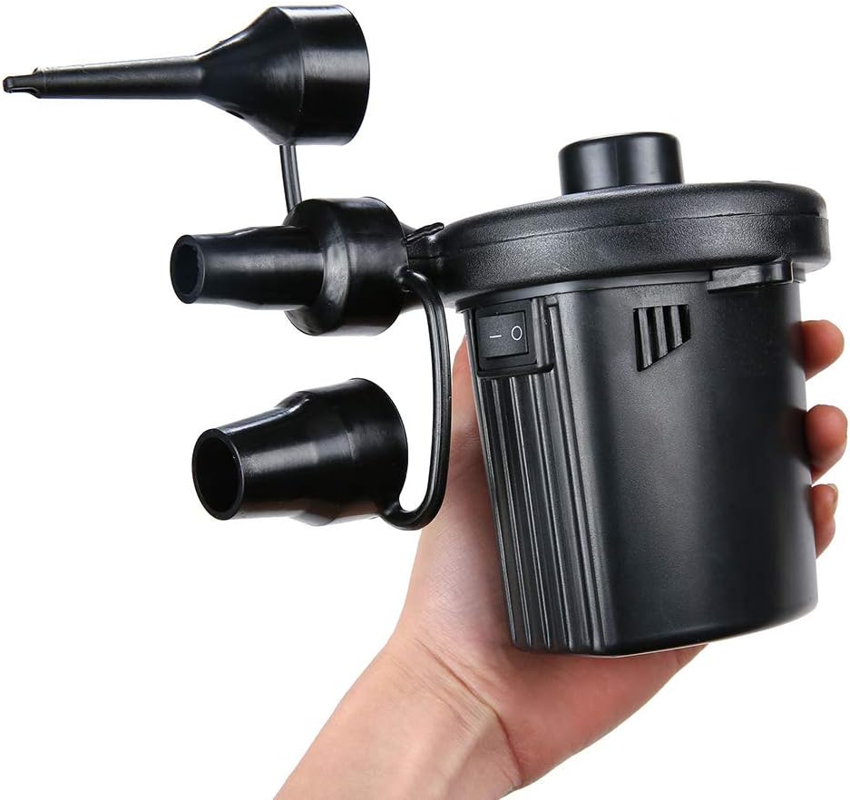 Joebo Electric Submersible Pump Portable USB Rechargeable Inflator, Household Mattress Air Pump Inflator, Electric Air Pump