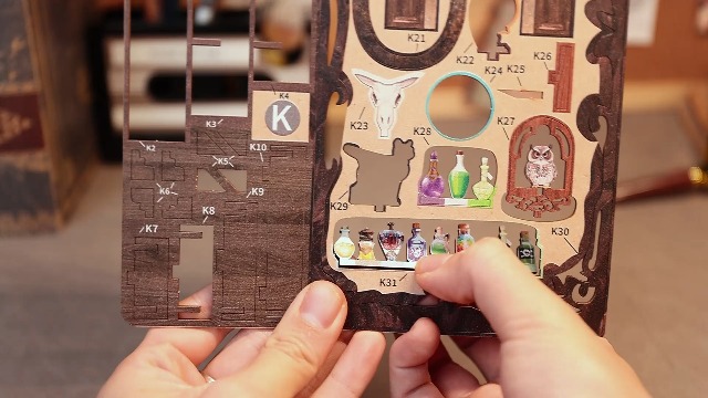 Amazon.com: Cutefun Book Nook Kit, DIY Miniature Dollhouse