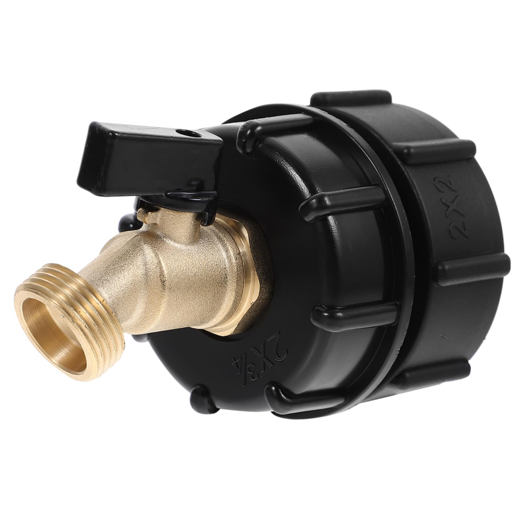 Kisangel 3 Piezas Babero De Manguera Tanque Ajuste De Barriles De Tonelada Aireador Kit De Grifo De Lluvia Conector De Manguera Grifo De Barriles De Tonelada Depósito De Agua Abs