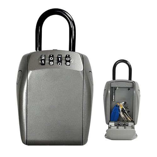 Master Lock Cofre para Chaves [Segurança reforçada] [Com arco] - 5414EURD - Cofr