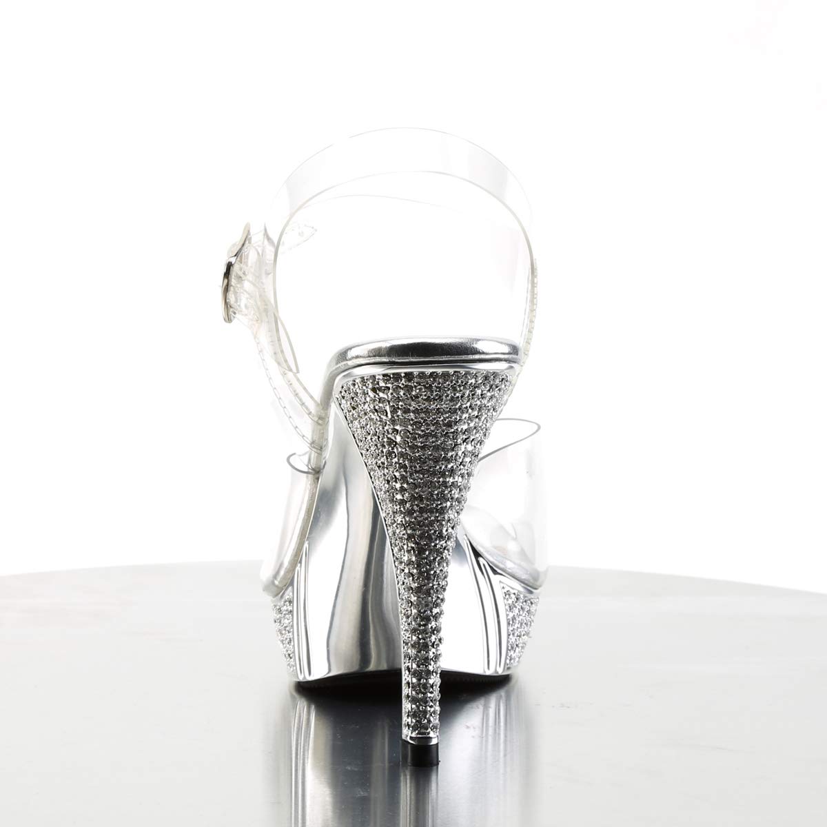 Pleaser Elegant 408, Sandalias Mujer