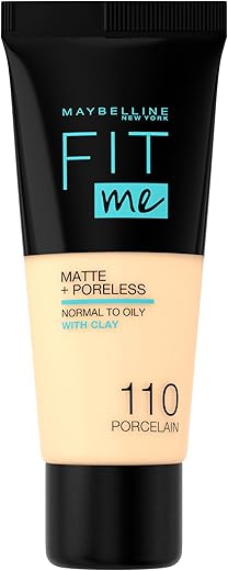 Maybelline Fit Me Matte Fondöten - 110 Porcelain