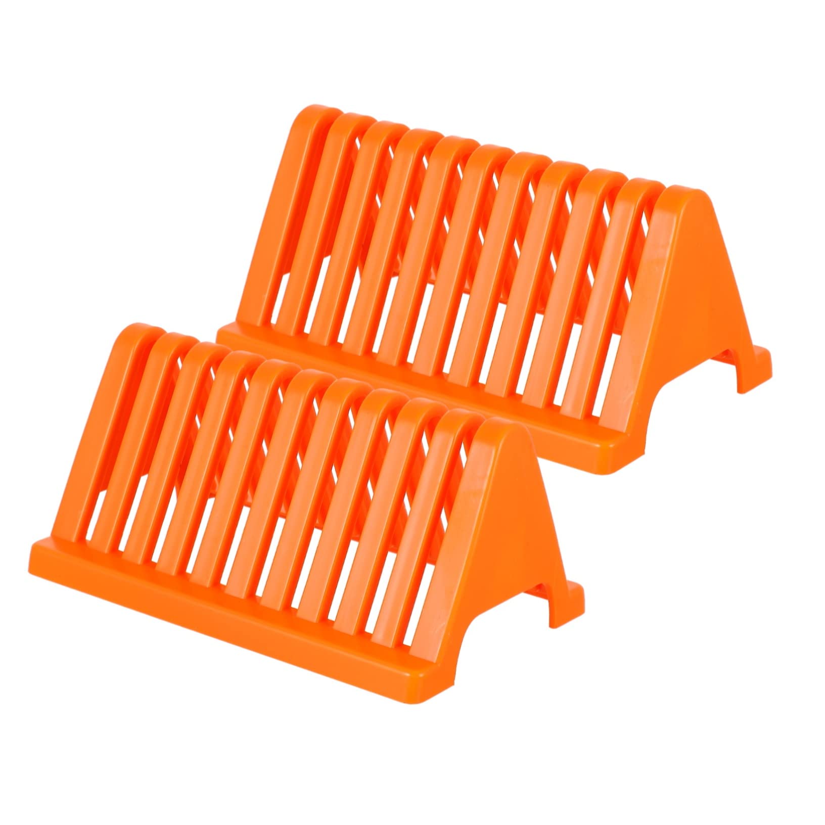 HEALEEP Glass Slide Drying Stands Over Sink Dish Drying Rack Lab Glassware Storage Shelves