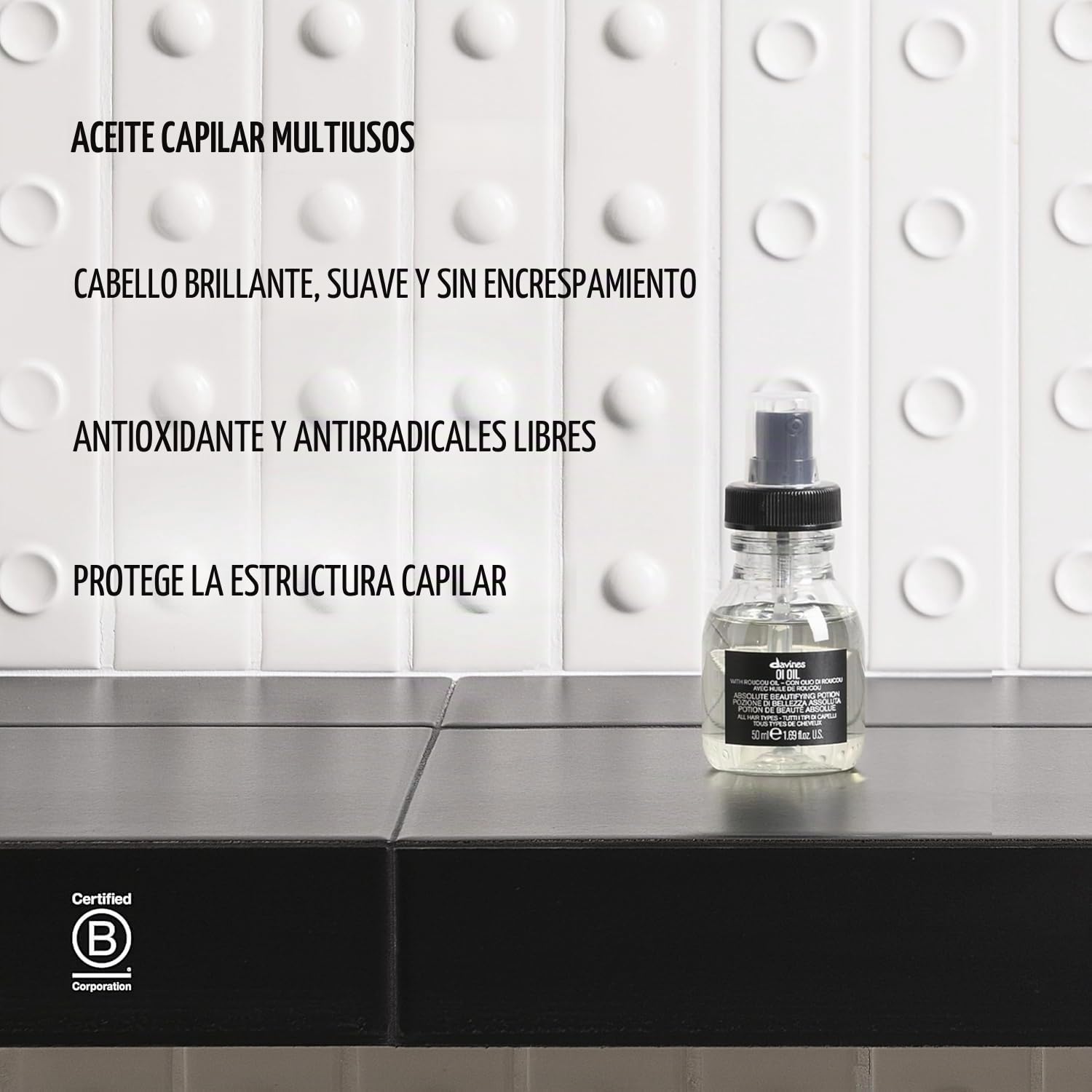 Davines Oi Oil Reestructurante Sin Aclarado 50 ml