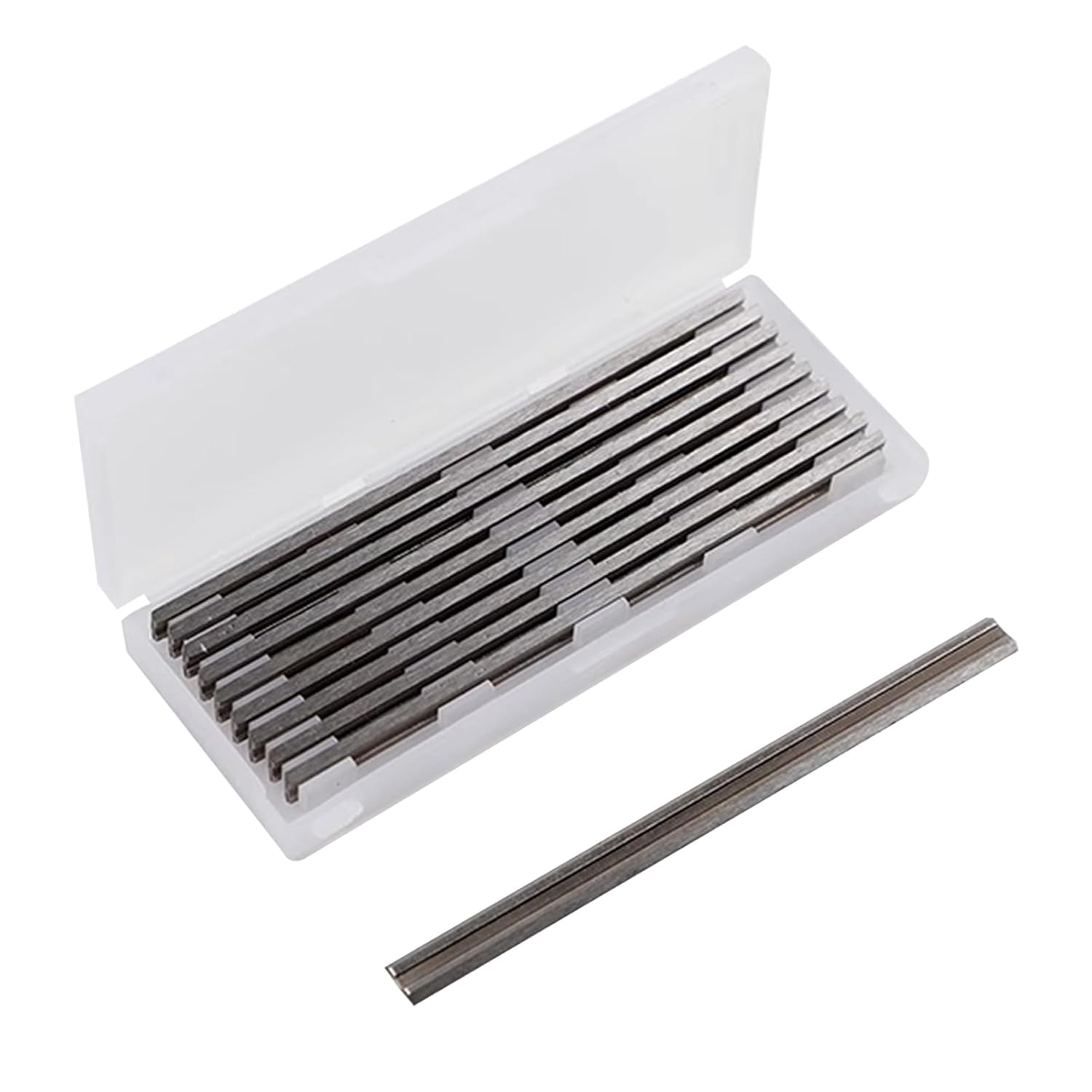 Pizsieat 10 Pi ces Lames De Raboteuse 82mm HSS Lame De Rabot Electrique pizsieat-10-pi-ces-lames-de-raboteuse-82mm-hss-lame-de-rabot-electrique