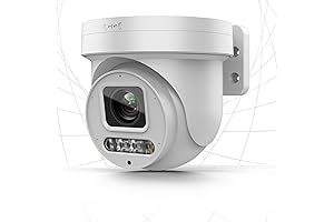 VIKYLIN 4K PoE Camera with 5X Optical Zoom and AI