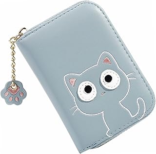 Carteira De Gatinho Carteiras Minúsculas Para Mulheres Carteira Com Zíper Porta-Chaves Carteira Trocador Carteiras Pequenas Carteira Bifold Bolsa Carteira Bolsa Carteira Linda