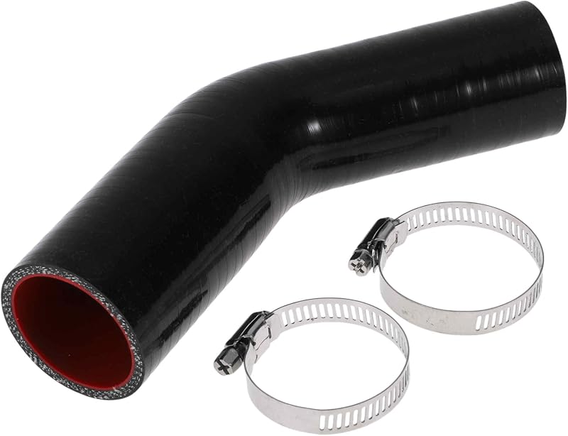 Mangueira acopladora de silicone ACROPIX 45° redutora 38–42 mm – 102 mm