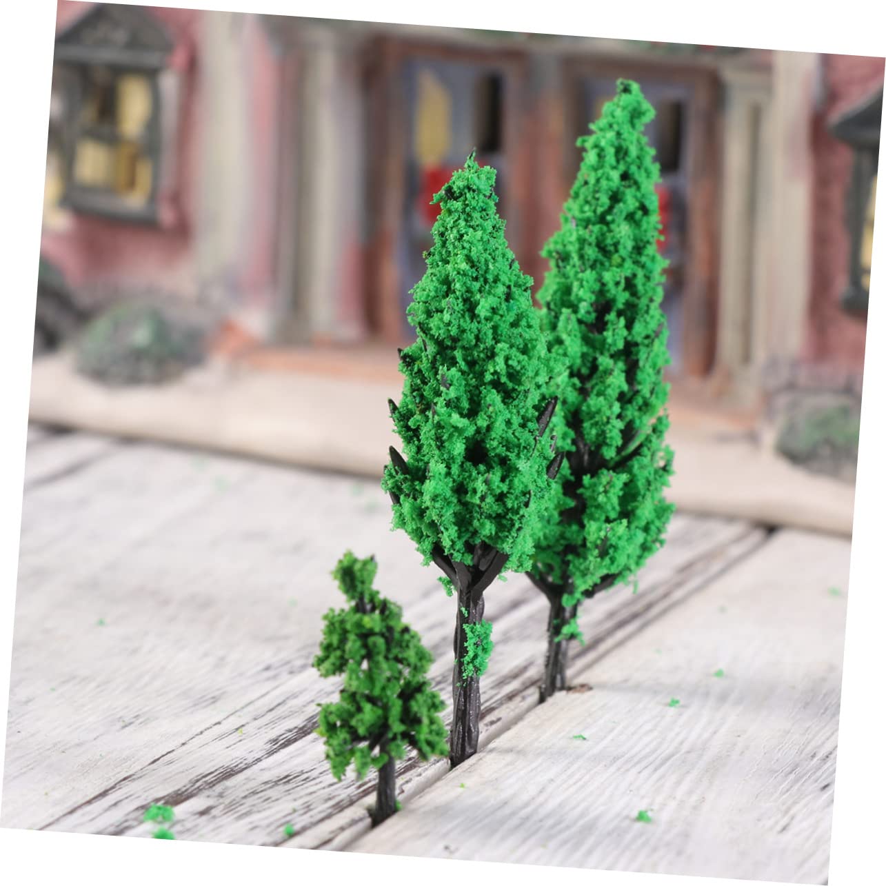 Ciieeo 150piezas Árboles para Diorama y Paisaje Diseño Realista para Escenografía De y Maquetas Aleatorios