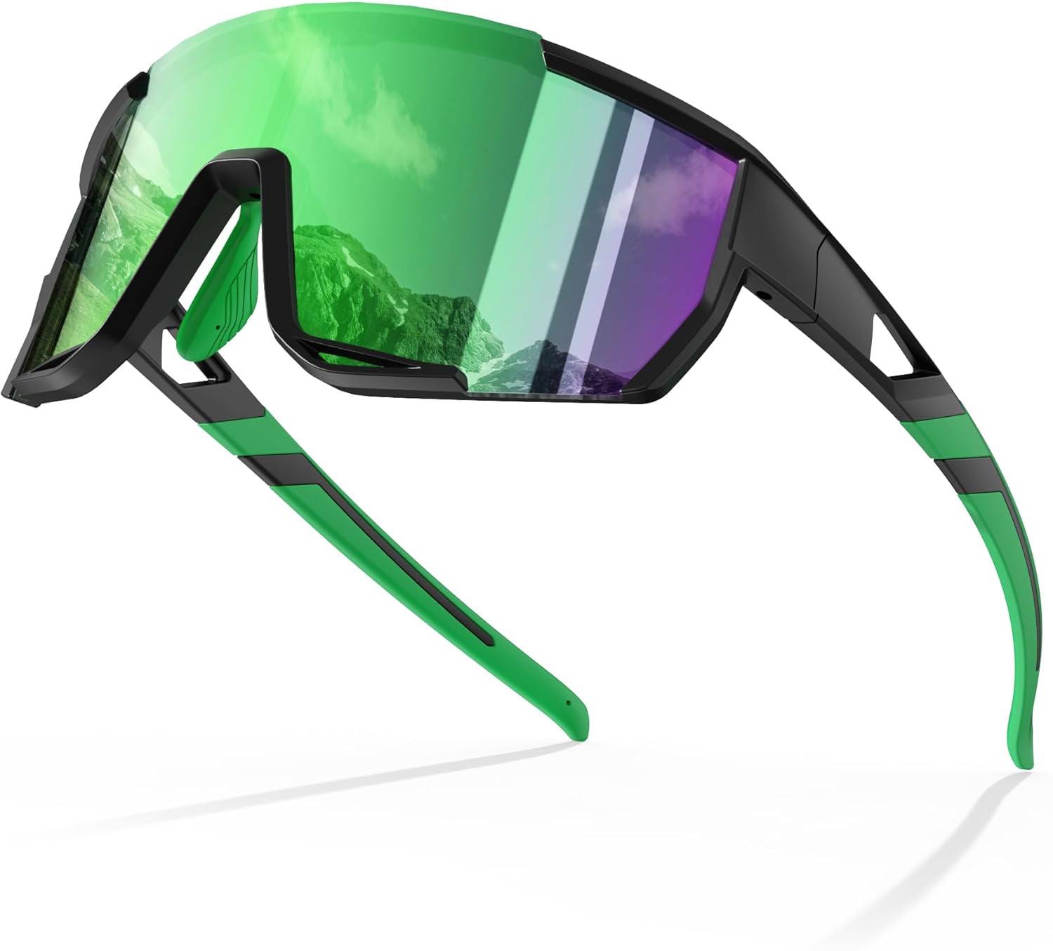 Polarized Sunglasses for Men, Sport Sunglasses Men，UV400 Protection for Running Fishing Driving Baseball Cycling