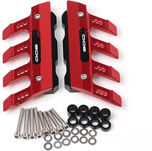 Miniatura 7 de EMLEVO Protección contra caídas para motocicleta protección lateral guardabarros deslizadores de aluminio CNC accesorios universales para Kawasaki