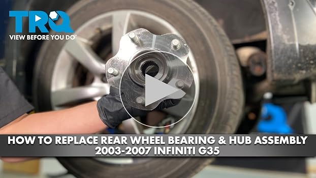 Amazon.com: TRQ Rear Wheel Bearing & Hub Assembly with ABS