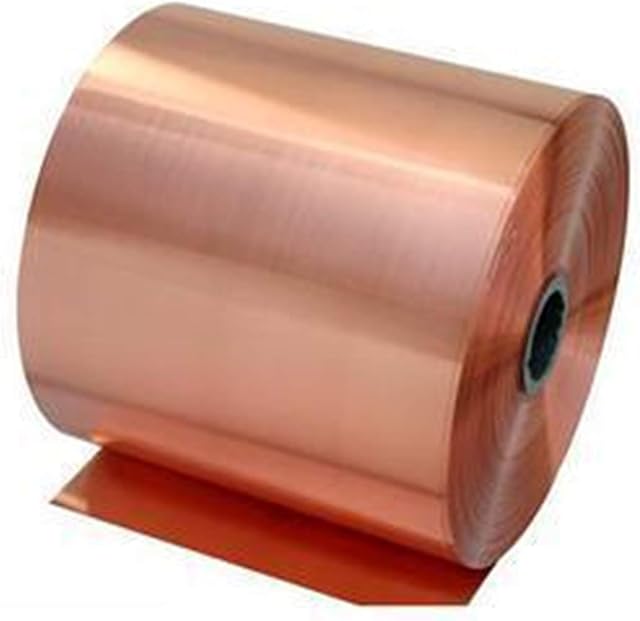 Geeyu ZHaonan-Metal plate 0.1mm 0.2mm 0.3mm 0.5mm 0.8mm 1mm Copper Strip Copper Sheet Copper Plate Skin Red Copper Purple Copper Foil, 1m/lot, Grounding (Color : 0.1mm, Specification : 10mm)