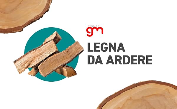 MagazziniGM, Legna Da Ardere Verde Non Essiccata, pezzi da 25 Cm per Stufe Camini Barbecue Fuoco Riscaldamento (Legno di quercia, 15 Kg (1 Pacco)) - 3