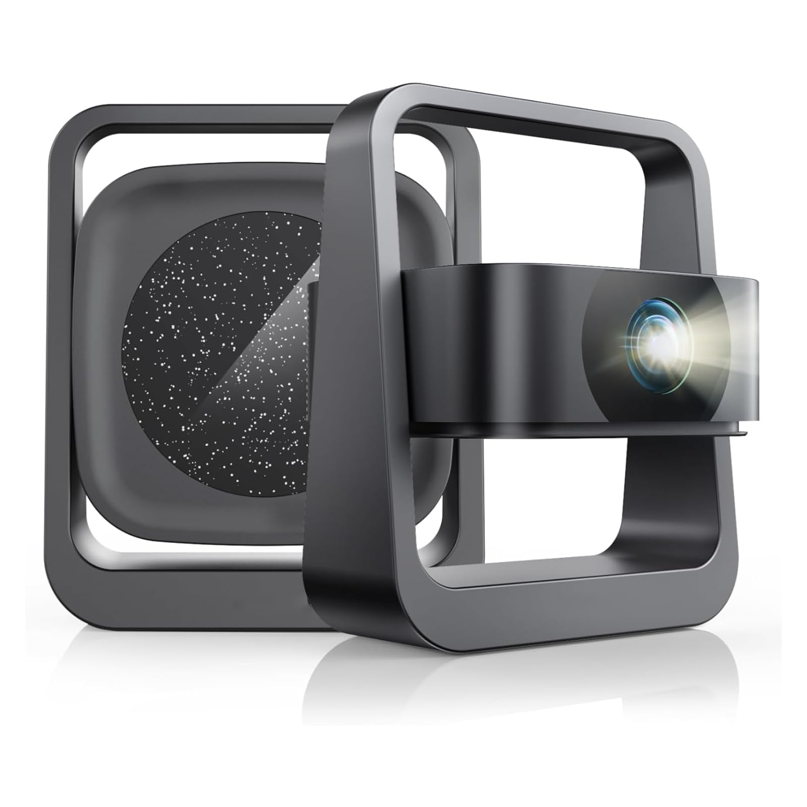 Projector [Electric Focus/Android 13.0] 4K Supported 15000lumens Movie Projector, Portable Video Projector with WiFi 6 and 270° Angle Adjustment Home Theater