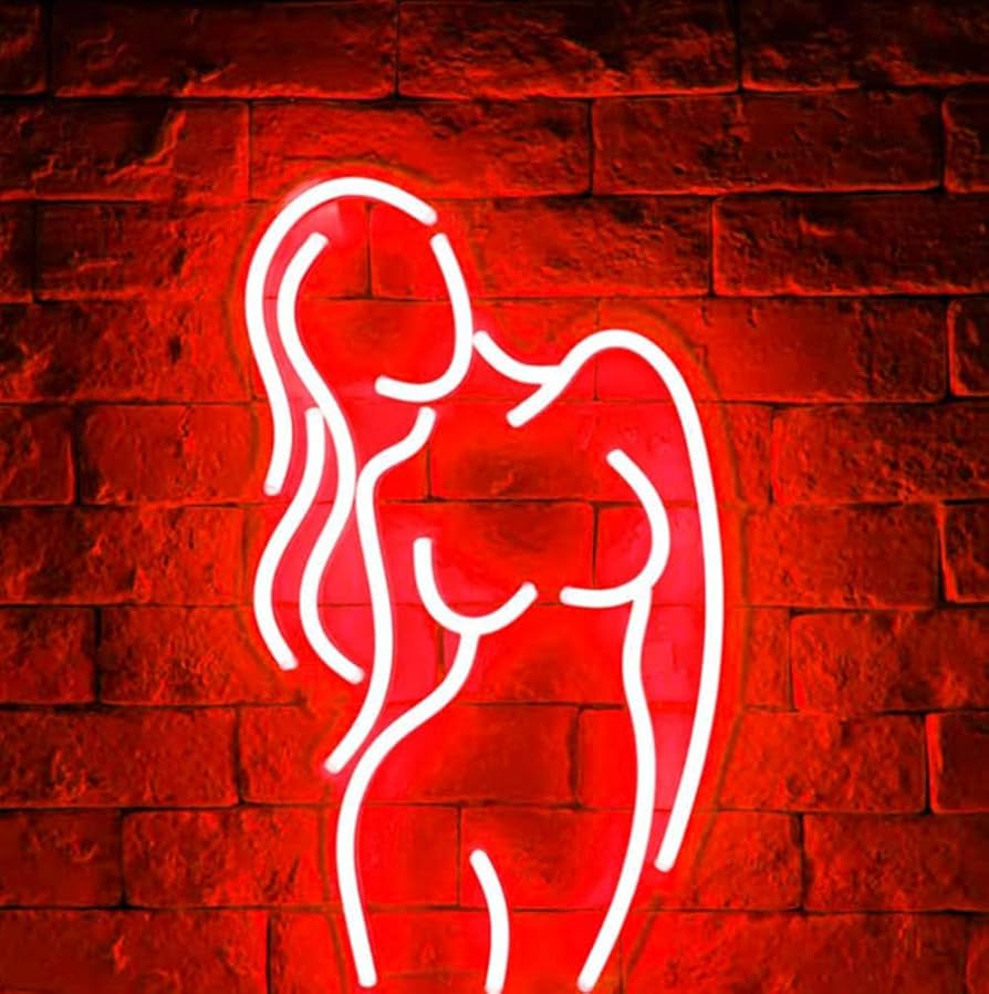 Sexy Lady Neon Signs ネオンガラス管 Amazon.com: QILAND Sexy Lady Neon Sign Super Bright Acrylic