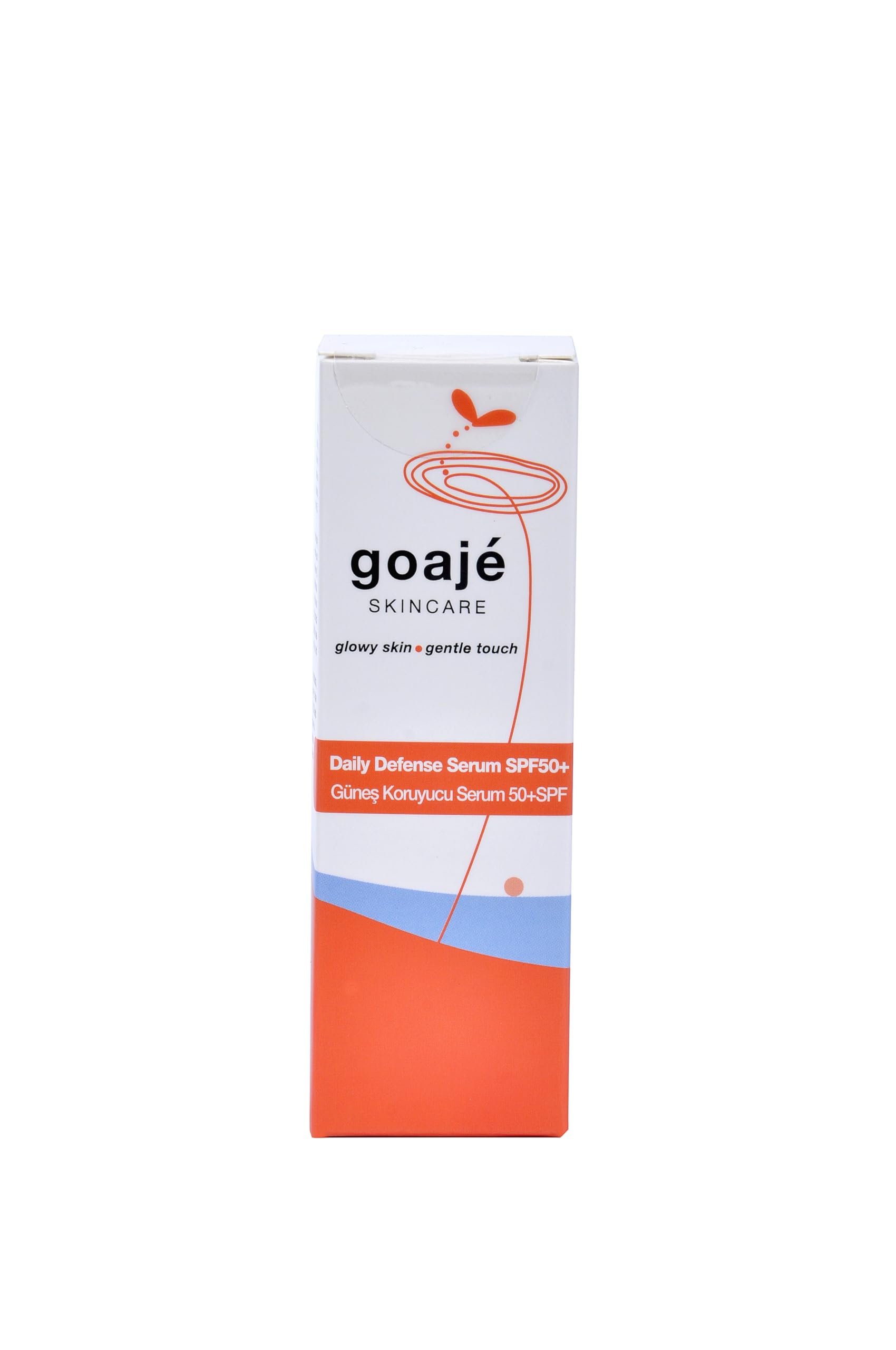 Goaje SKINCARE Yüz Güneş Serumu 50+ Faktör Leke Karşıtı ve Beyaz İz Bırakmayan Nemlendirici Güneş Koruyucu Tüm Cilt Tipleri 30 ml
