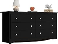 Vista 16 de WLIVE Cómoda LED negra para dormitorio, cómoda alta de madera con 4 cajones y estante abierto, cómoda con toma de corriente para sala de estar