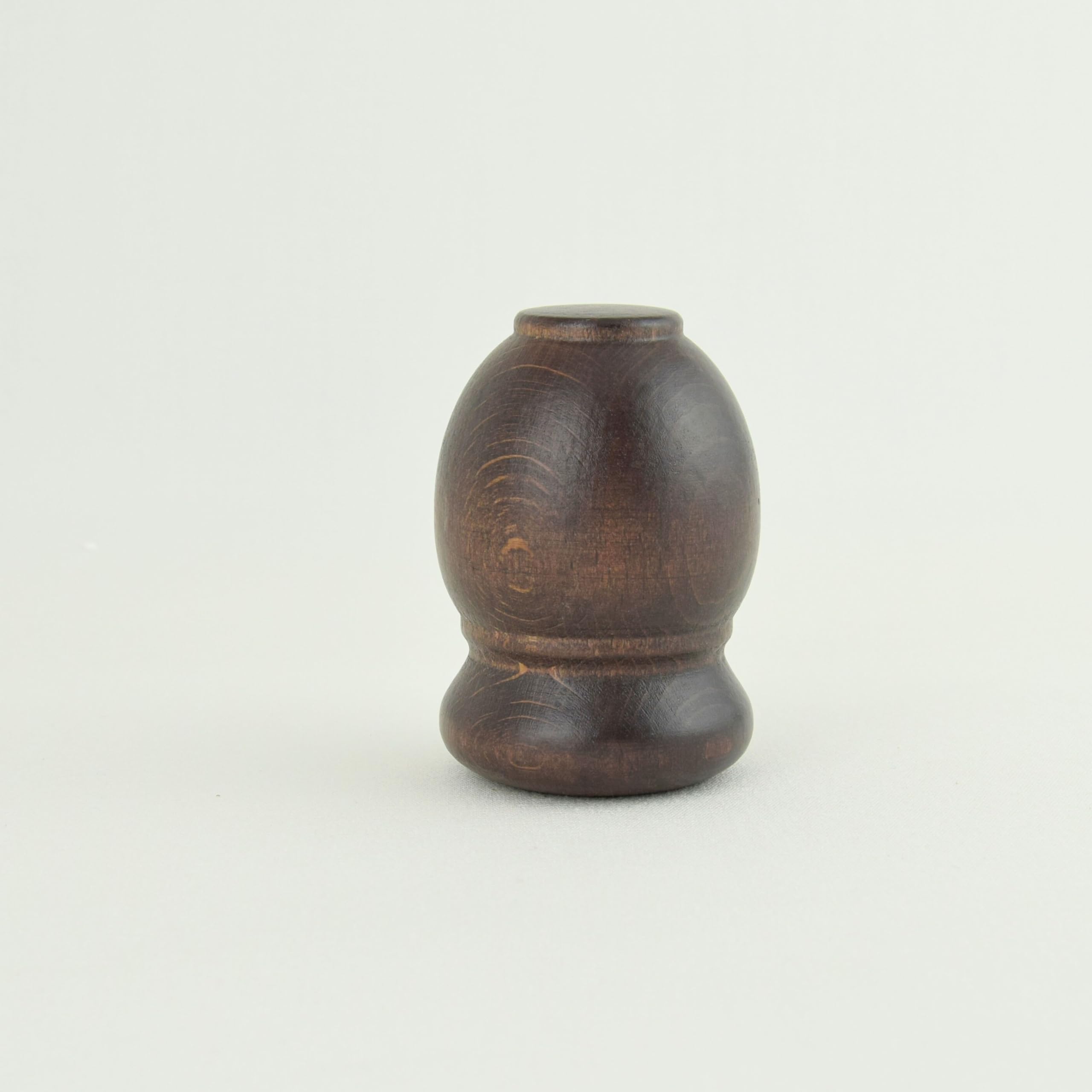 Terminali Per Bastone Tende In Legno - Diametro 35 Mm, Colore Noce, Made In Italy - Foto 12